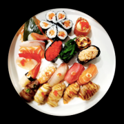 Assorted Mixed Sushi Platter (26 pieces) <br /> 混合寿司拼盘26片      