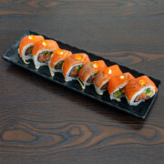 Salmon Two Way <br /> 鲜美三文鱼两食大卷  