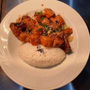 Teriyaki Silken Tofu and Eggplant with Rice <br /> 日式照烧嫩滑豆腐香茄饭